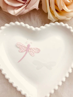 Aplique de libelula em Cetim vazada + Organza - comprar online