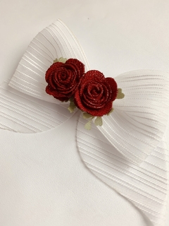Flor espiral em LINHO na internet