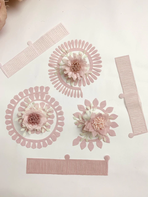 kit Flor espiral 3 modelos