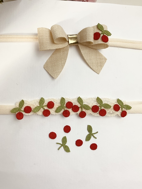 Aplique mini cerejinha 1,5CM - comprar online