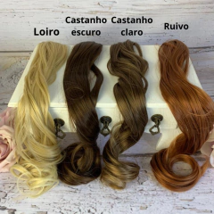 Aplique cabelo sintético na internet