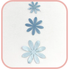 Aplique de flores em Cetim - Modelo 4 - comprar online