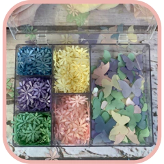 Kit com 1200 apliques - flor modelo 4 e borboletas - comprar online