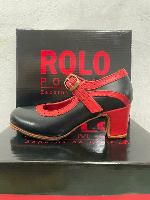 Modelo Anita - Negro/Rojo