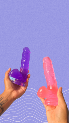 DILDO JELLY LOVE 15CM