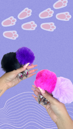 PLUG POMPOM TAMANHO P