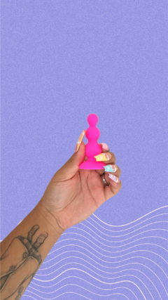 PLUG ESCALONADO EM SILICONE