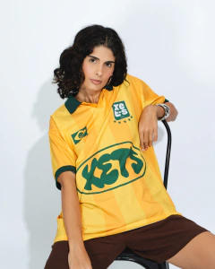 Camisa Jersey - O Brasil Tem O Molho (amarela)