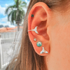 Piercing earcuff sereia