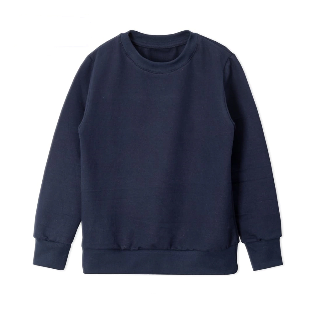 Buzo Liso Escolar Azul 100% Algodón Rustico T 6 Al 16