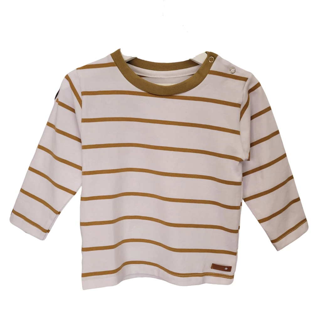 Remera Bebe Varon Rayada Algodón Pilim 12 A 36 Meses