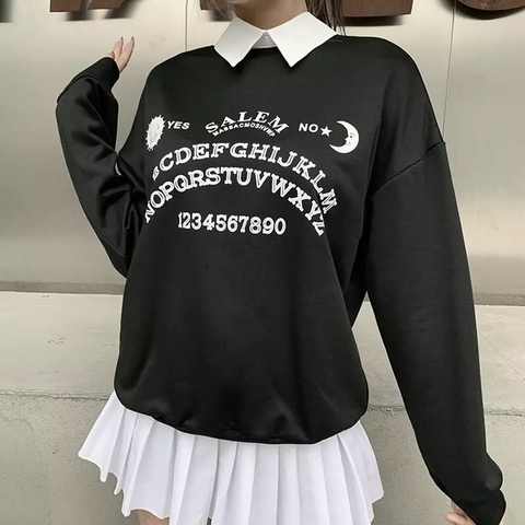Moletom tabuleiro ouija