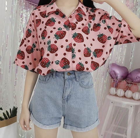 Blusão Strawberry