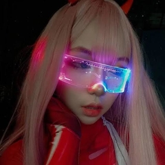 Óculos Led cyberpunk - comprar online