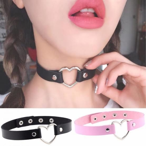 Choker coração