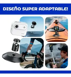 Imagen de Mini Cámara Deportiva Digital Vlog Pantalla Rebatible Selfi