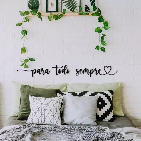 Letreiro Para todo sempre