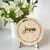 Enfeite Decorativo Para Mesa Páscoa Jesus Vive - Madeira e Dourado