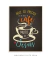 Quadro Decorativo Café e Jesus - Santa Casinhola - Frases Decorativas de Parede
