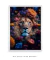 Quadro Decorativo Leão Florido - Santa Casinhola - Frases Decorativas de Parede