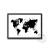 Quadro Decorativo Mapa Mundi
