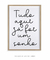Quadro Decorativo Tudo aqui já foi um sonho - comprar online