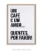 Quadro Decorativo Um café e um amor - comprar online