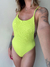 Body/maiô cavado santorini verde lima