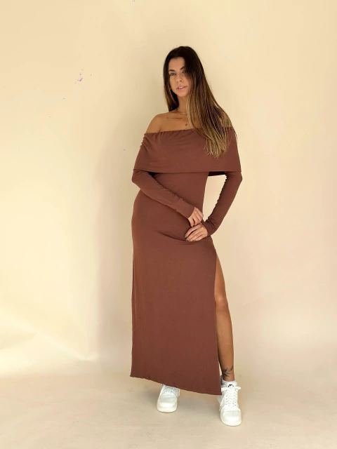 Vestido Gabriela ombro a ombro - comprar online