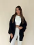 Maxxi Cardigan tricot preto - comprar online