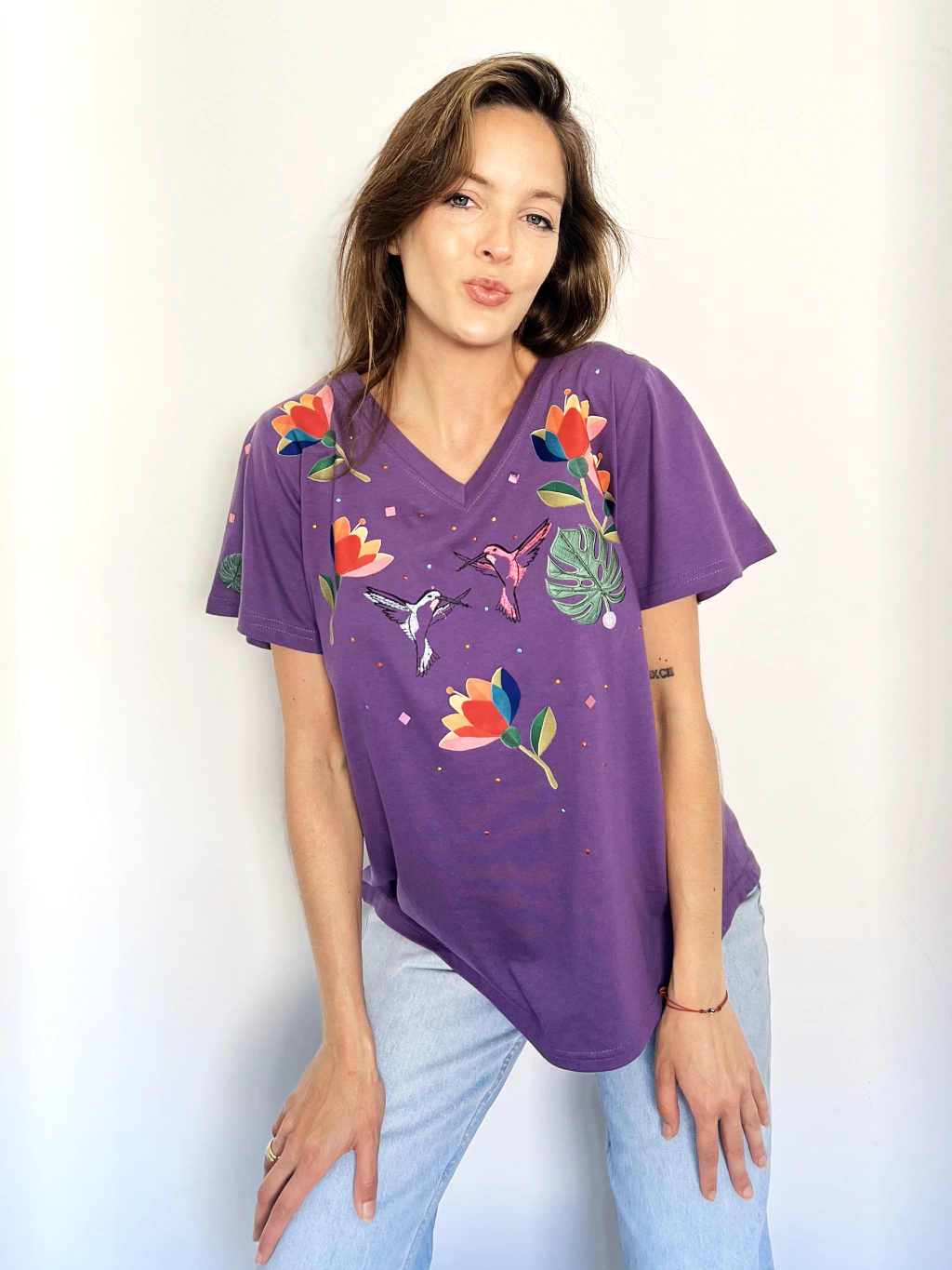 Remera Felicite UVA Soft