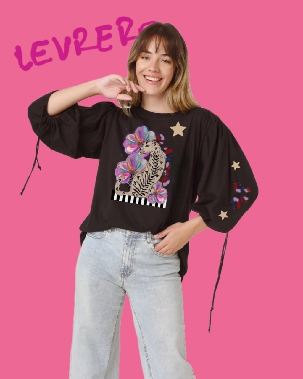 Remera QUEEN Leona