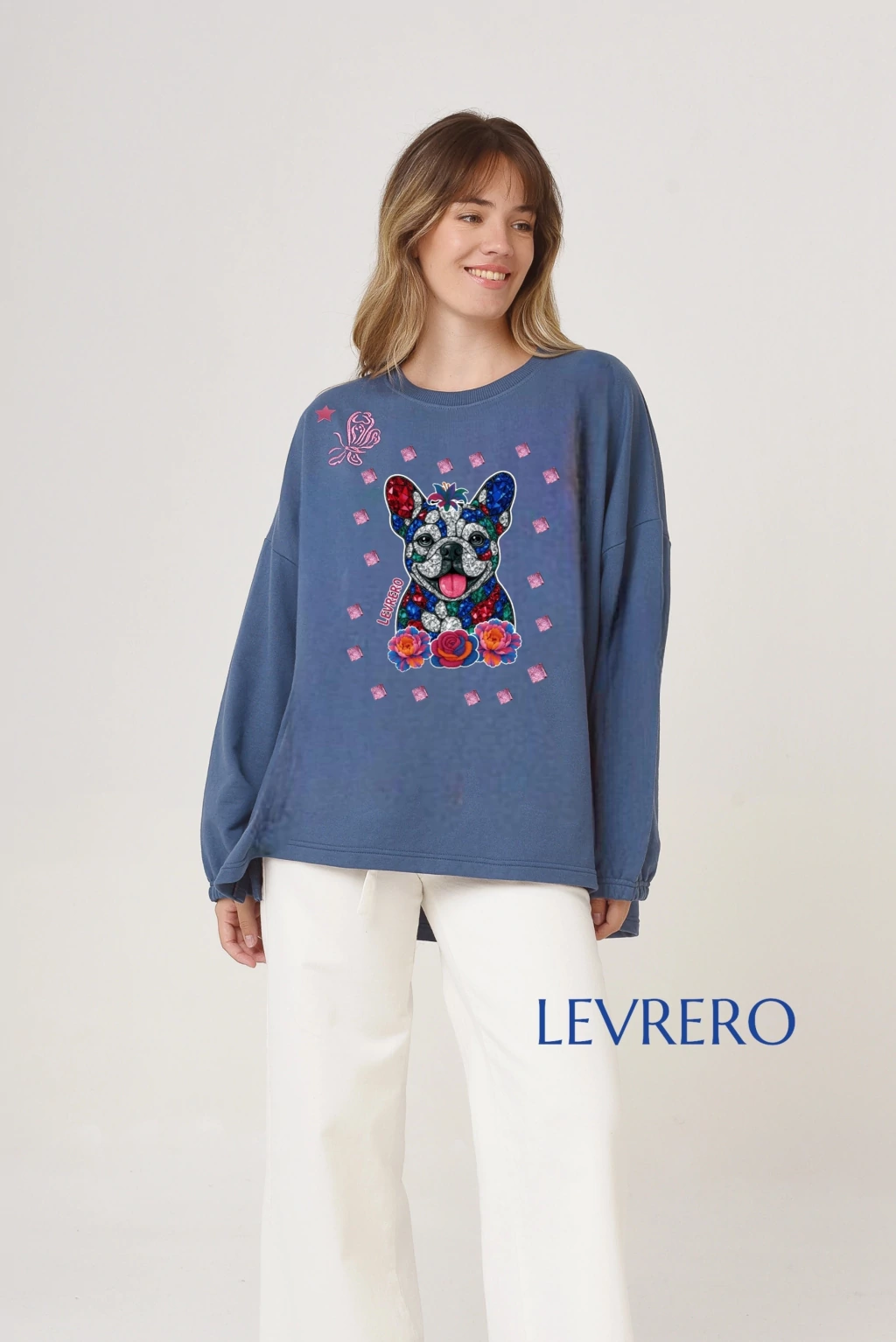 Buzo Retro Blue BULL