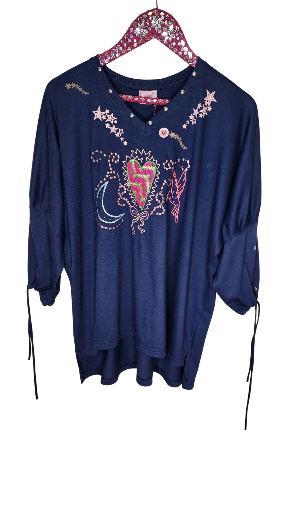 Remeron Gratitud Azul marino coraluna