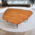 Mesa De Centro Orgânica Madeira Mel Capri 116x35 Casa Uai na internet
