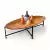 Mesa de Centro Laminada Folha Orgânico Toronto 100x45 Casa Uai Mel - comprar online