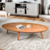 Mesa de Centro Laminada Orgânica 100x45 Londres Mel Casa Uai - comprar online