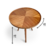 Mesa de Canto Lateral Laminada Candy Casa Uai Mel