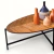 Mesa de Centro Laminada Folha Orgânico Toronto 100x45 Casa Uai Mel - loja online