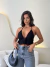 Cropped Canelado Babi - comprar online