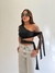Calça Jeans Wide Leg Mya na internet