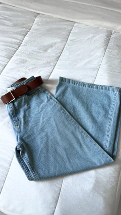 CALÇA JEANS PANTALONA AZUL CLARA - SUNNY SOUL