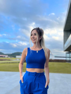 TOP CANELADO LÍRIO AZUL ROYAL na internet