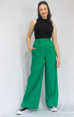 PANTALONA AURORA LINHO VERDE