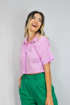 Imagem do CAMISA CROPPED NITERÓI LILÁS