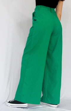 Imagem do PANTALONA AURORA LINHO VERDE