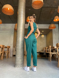 COLETE LINHO LEOPOLDINA VERDE PETRÓLEO na internet