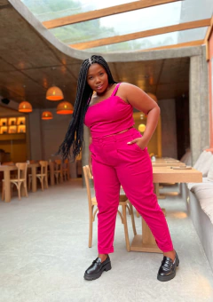 CROPPED ARPOADOR LINHO PINK - comprar online