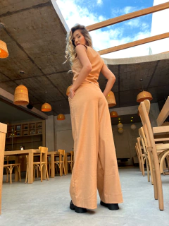 Imagem do PANTALONA AURORA LINHO AMENDOA