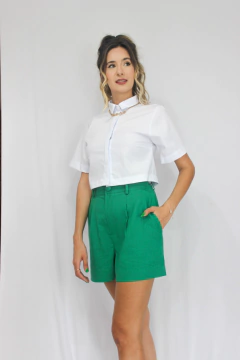 CAMISA CROPPED NITERÓI BRANCA na internet